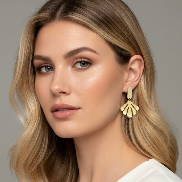 ARIANNA CORAL EARRINGS - Duestelle Italia