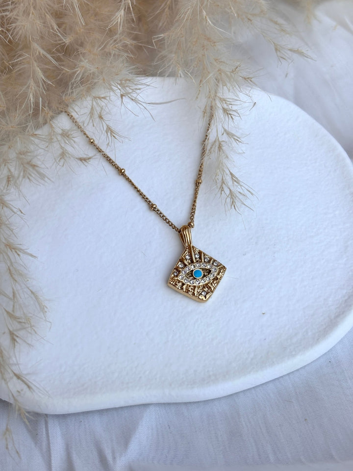 Blue Guardian - Collana con occhio protettivo - Duestelle Italia