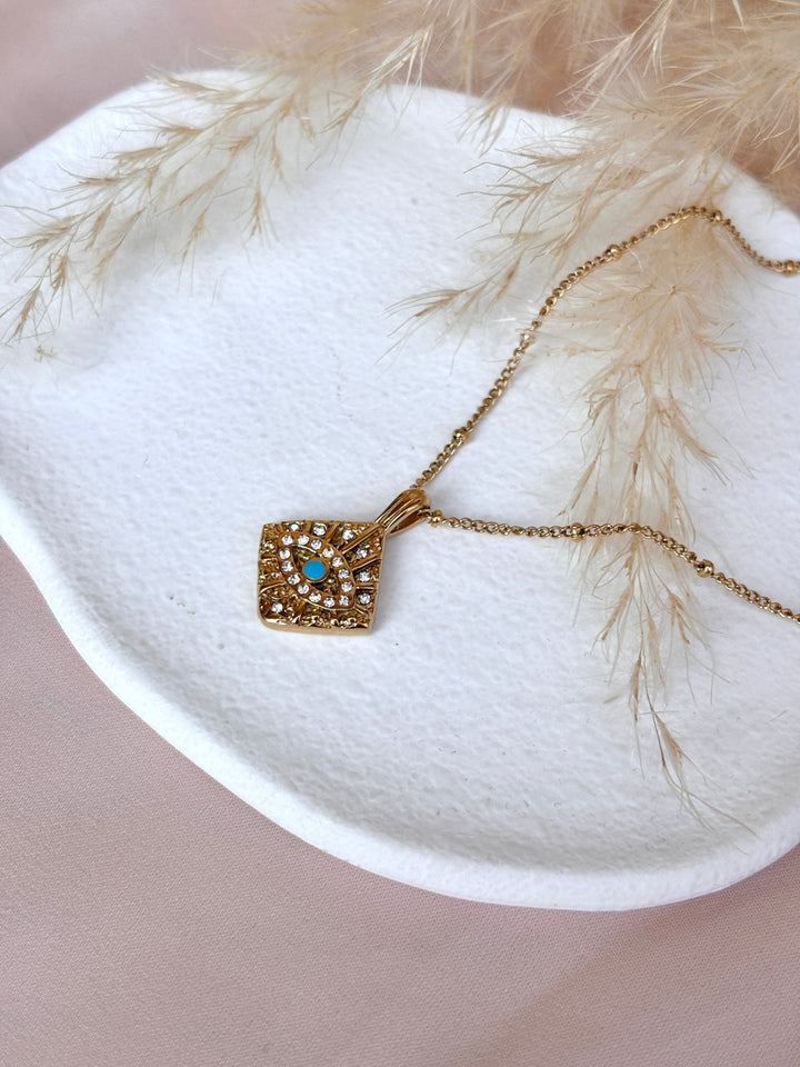 Blue Guardian - Collana con occhio protettivo - Duestelle Italia