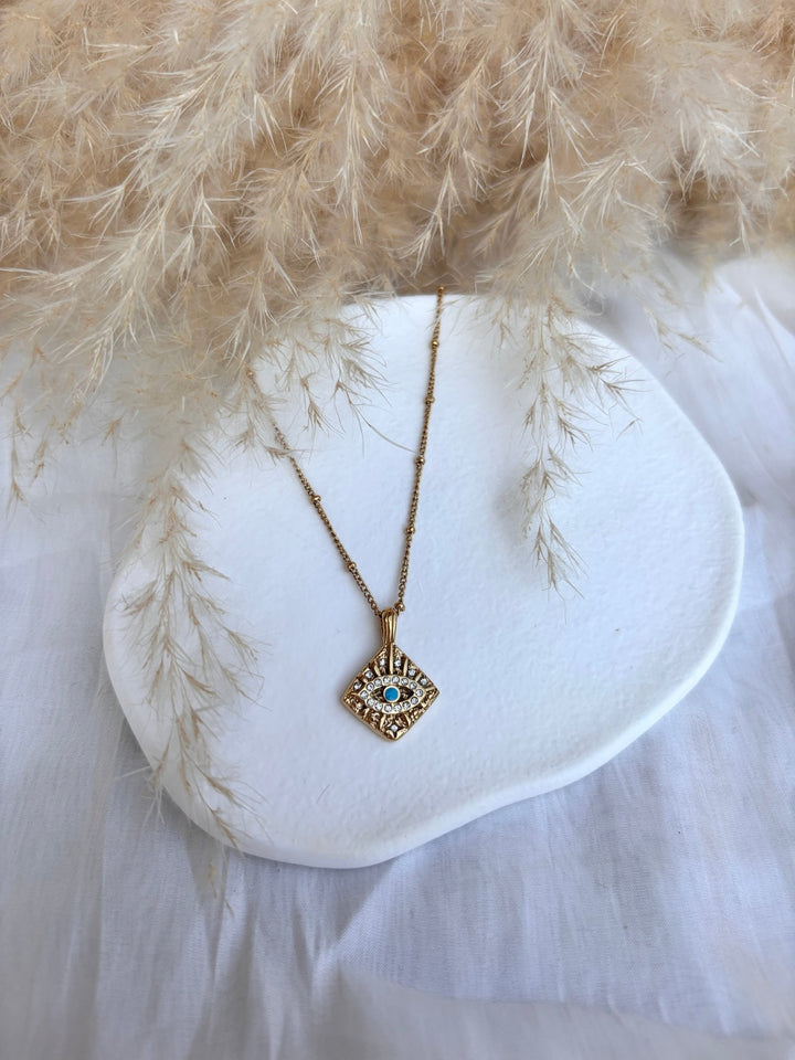 Blue Guardian - Collana con occhio protettivo - Duestelle Italia