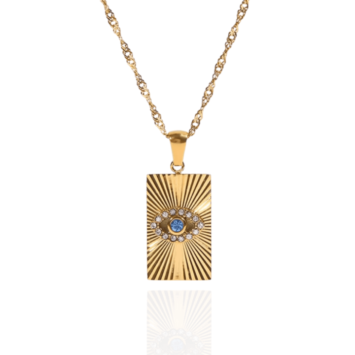 Blue Ray - Collana con occhio protettivo - Duestelle Italia