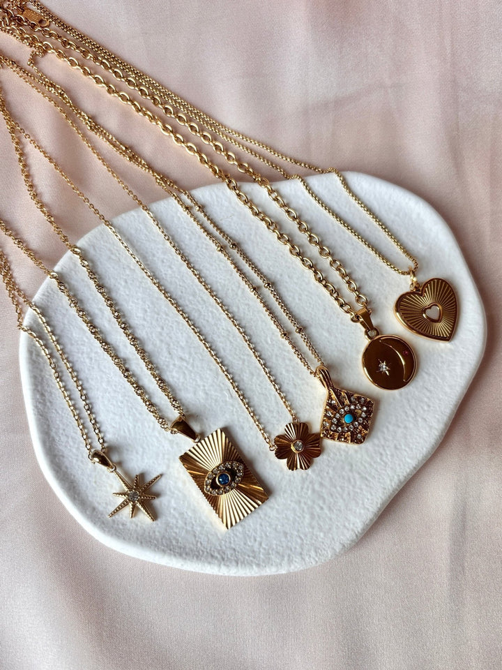 Blue Ray - Collana con occhio protettivo - Duestelle Italia