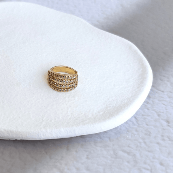 Bold Spark Ear Cuff - Duestelle Italia