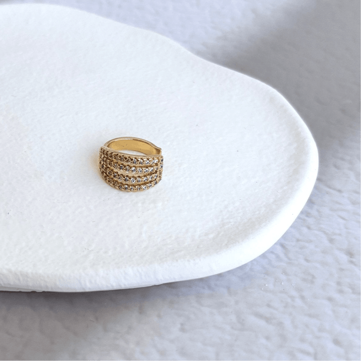 Bold Spark Ear Cuff - Duestelle Italia