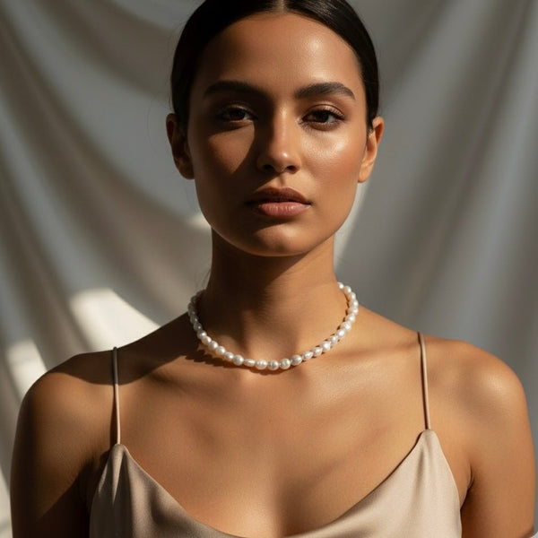 Choker con Perle Barocche - Duestelle Italia