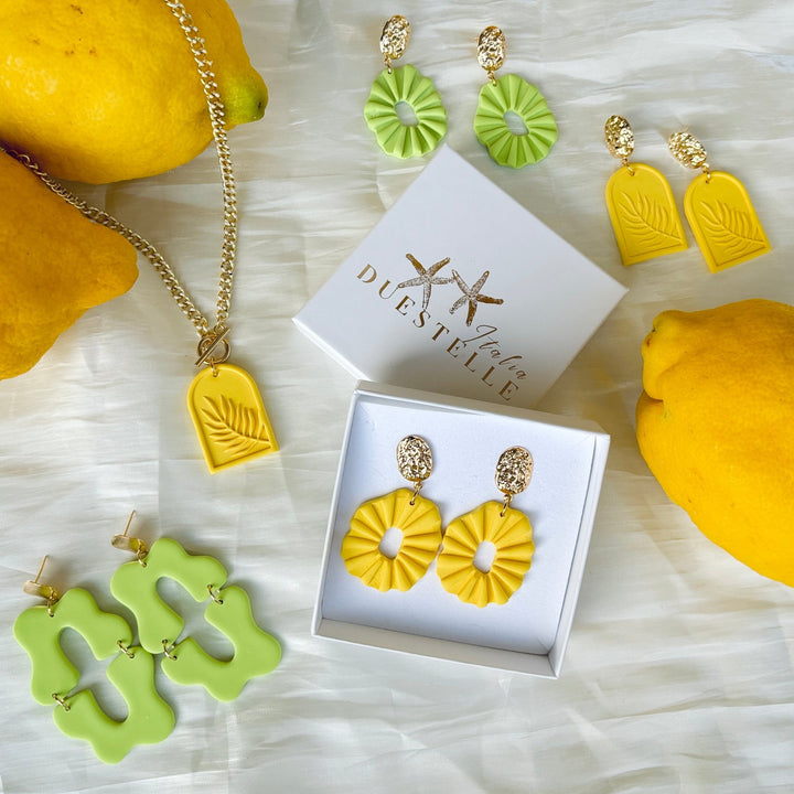 CITRUS TERRACE EARRINGS - Duestelle