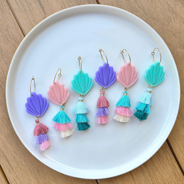 Coastal Dream Shell Drops - Duestelle