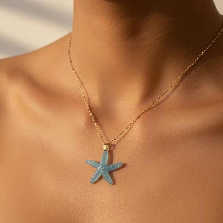 Collana Stella Marina Solmar - Acciaio waterproof - Duestelle Italia