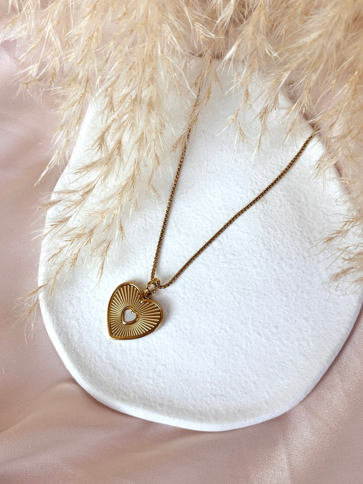 Cor - Collana Cuore e madreperla - Duestelle Italia