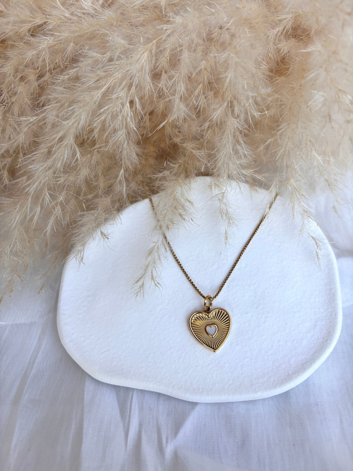 Cor - Collana Cuore e madreperla - Duestelle Italia