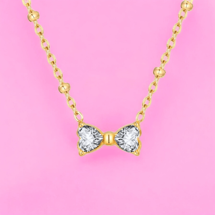 Crystal Bow - Collana Fiocco - Duestelle Italia