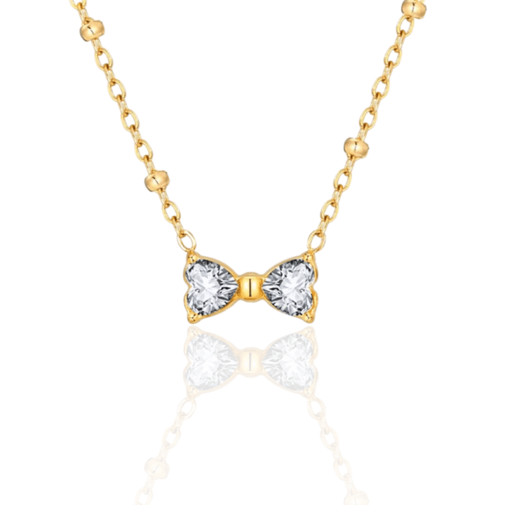 Crystal Bow - Collana Fiocco - Duestelle Italia