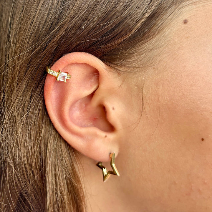 DIAMOND EAR CUFF - Duestelle