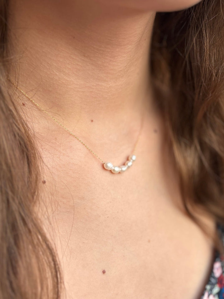 Eterna - Collana con perle di fiume - Duestelle Italia