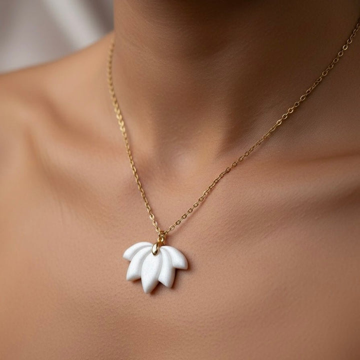 FIOR DI LOTO - collana 18K Gold Plated - Duestelle Italia