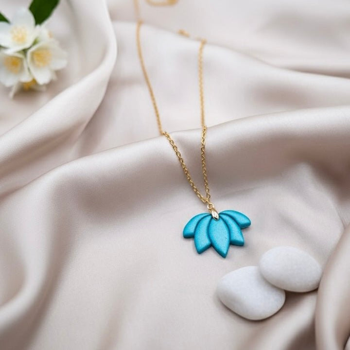 FIOR DI LOTO - collana 18K Gold Plated - Duestelle Italia