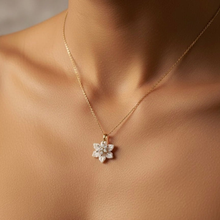 Fjora - Collana Fiore Innevato - Duestelle Italia