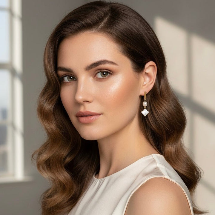 Fleur de Pearl Orecchini - Duestelle Italia