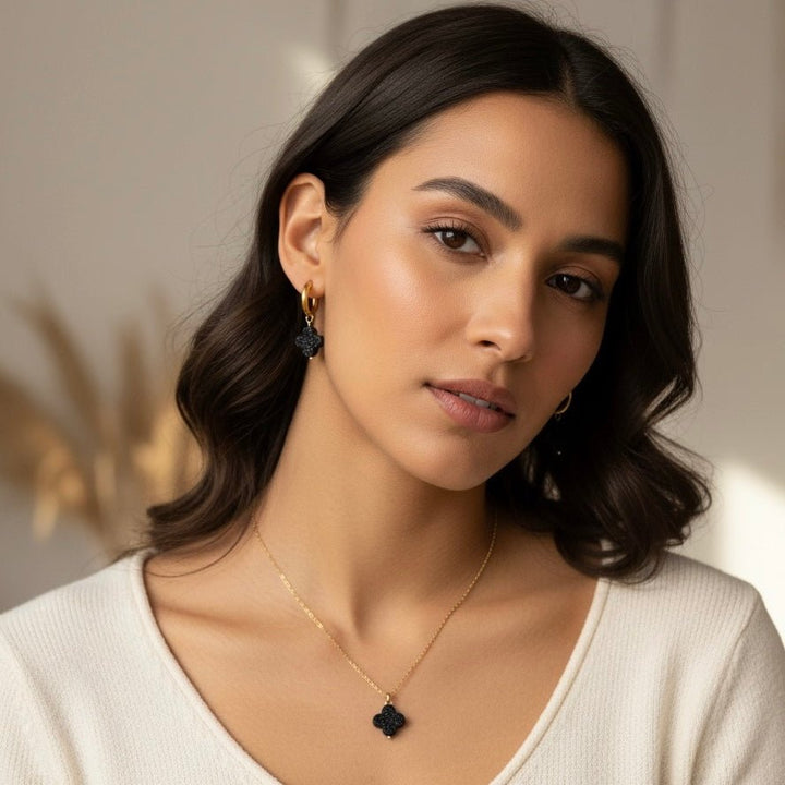 Galaxy Clover Necklace - Duestelle Italia