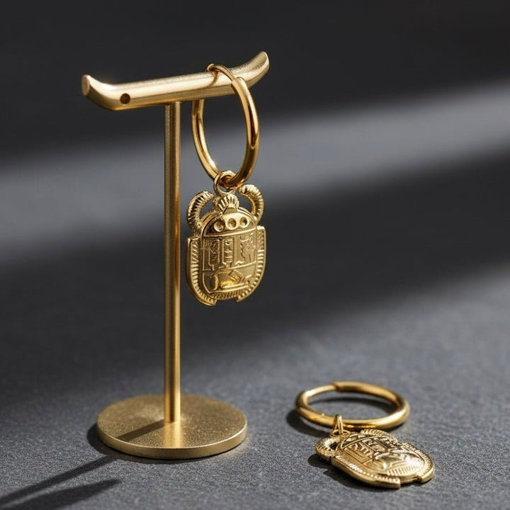 Huggie Hoops Scarabeo - Duestelle Italia