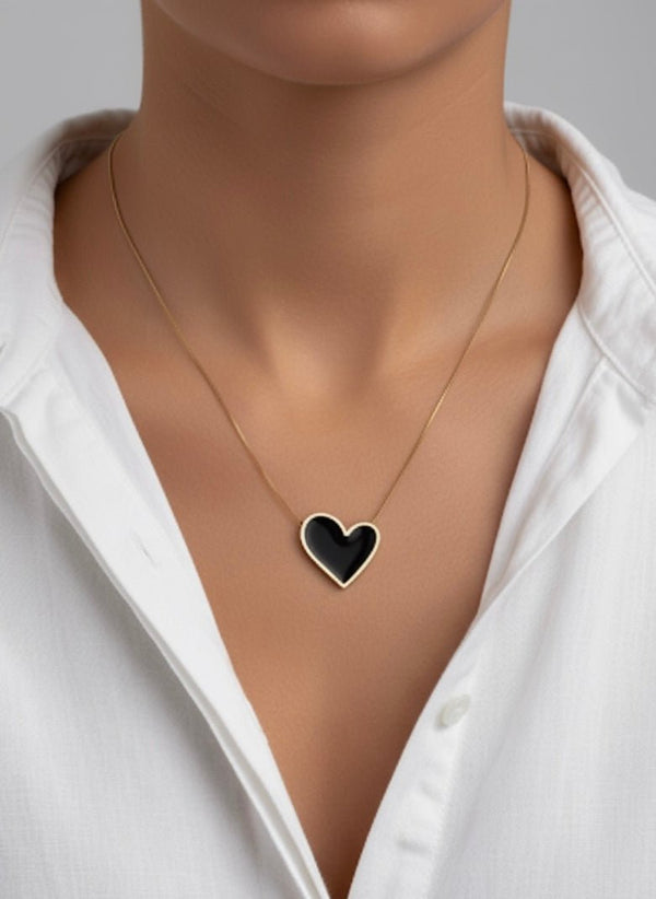 Infinity Heart - Collana cuore - Duestelle Italia