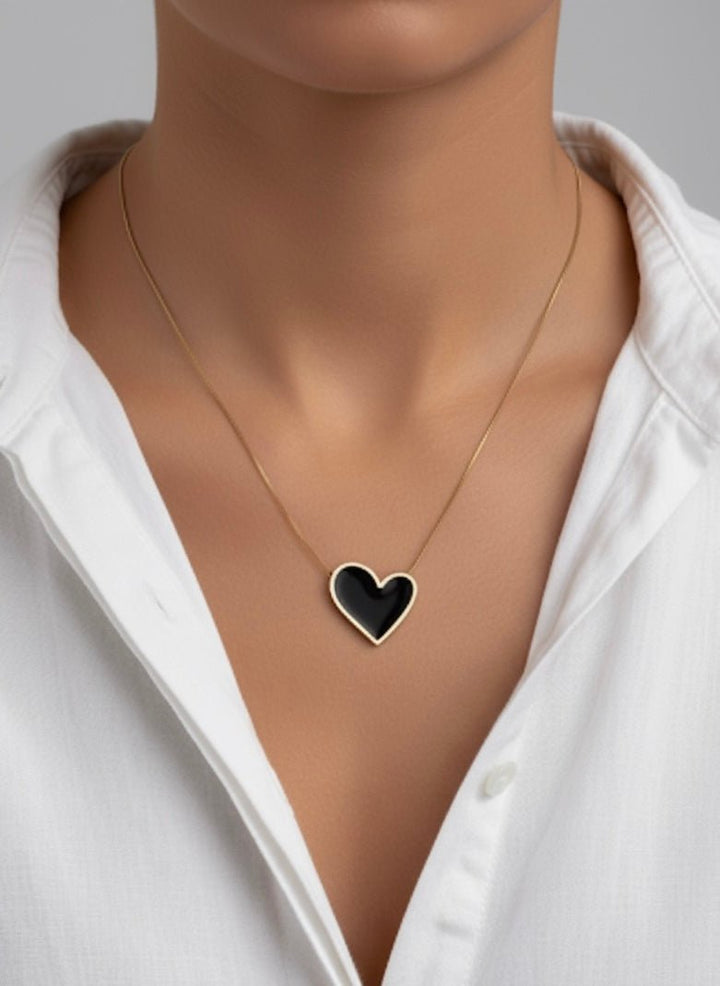 Infinity Heart - Collana cuore - Duestelle Italia