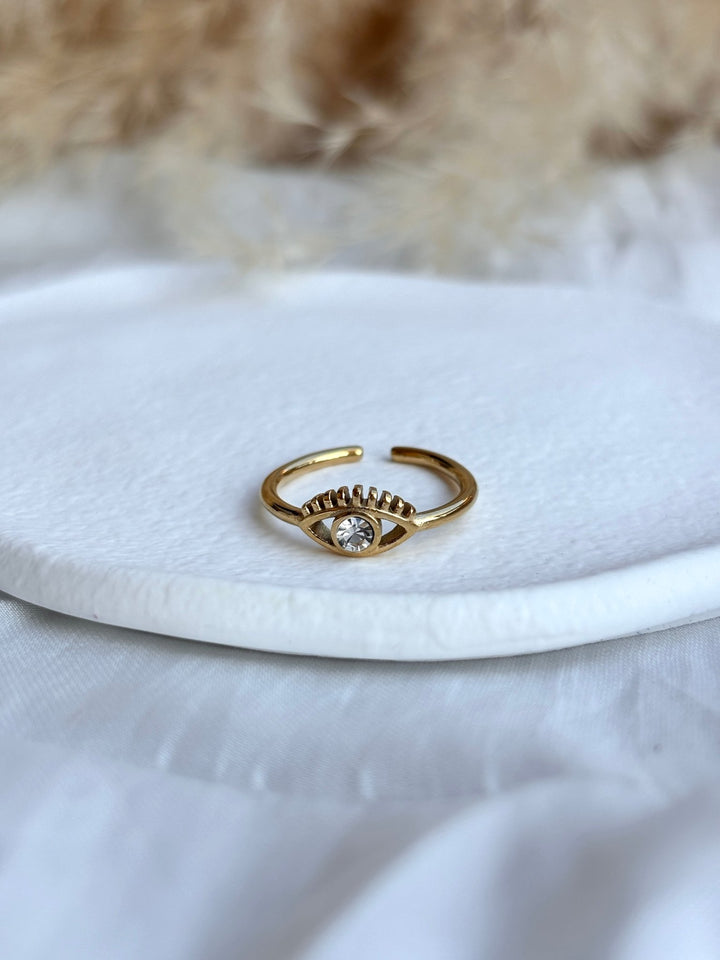 Lucky Eye - anello regolabile - Duestelle Italia