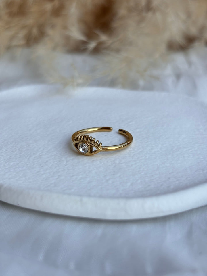 Lucky Eye - anello regolabile - Duestelle Italia