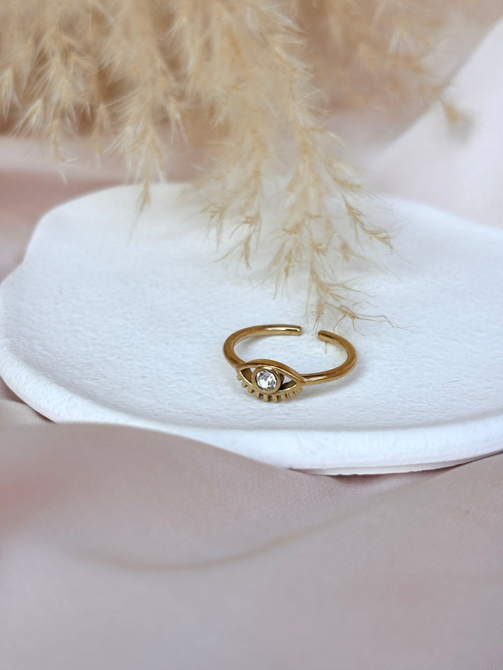 Lucky Eye - anello regolabile - Duestelle Italia