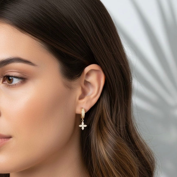 Lucky Spark Hoops - Duestelle Italia