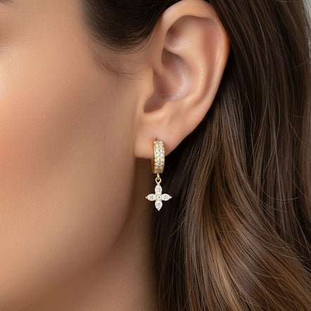 Lucky Spark Hoops - Duestelle Italia