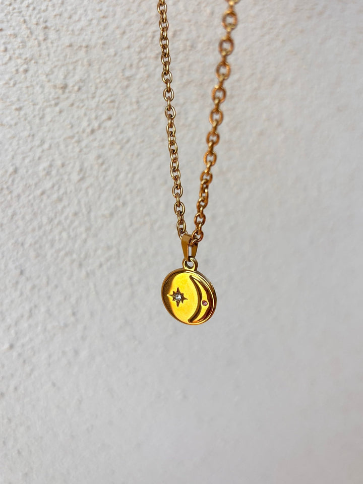 Moon Kiss - Collana Stella e luna - Duestelle Italia
