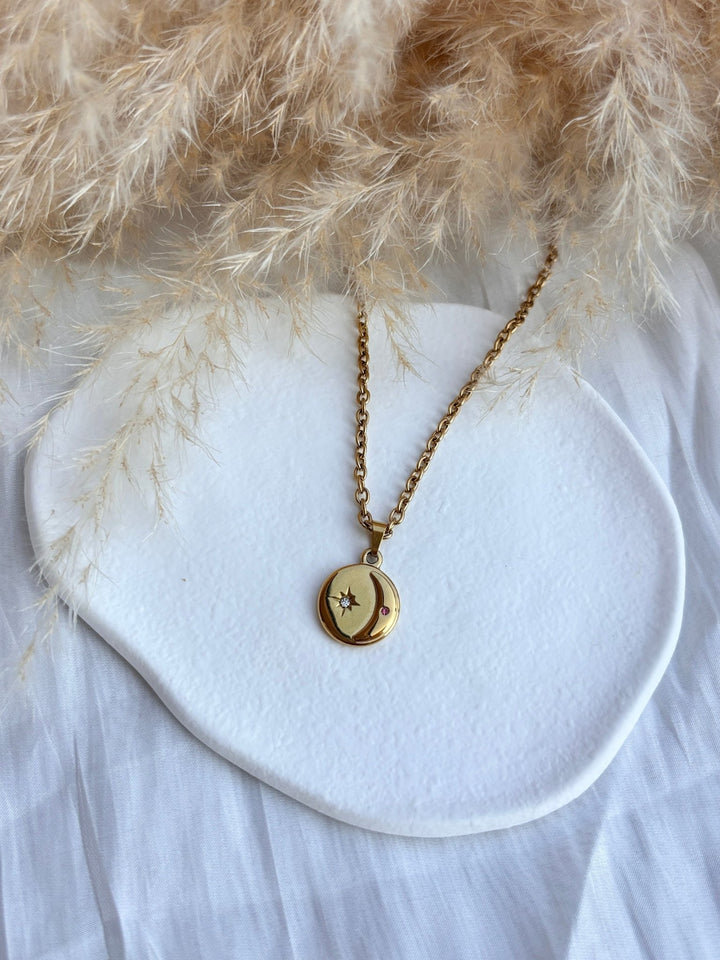 Moon Kiss - Collana Stella e luna - Duestelle Italia