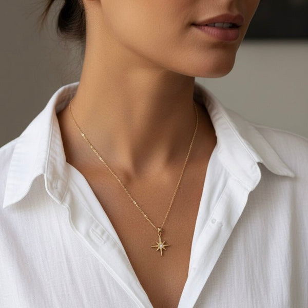 North Star - Collana con Stella Polare - Duestelle Italia