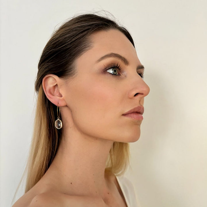 Nova - Golden Glass Hoops - Duestelle