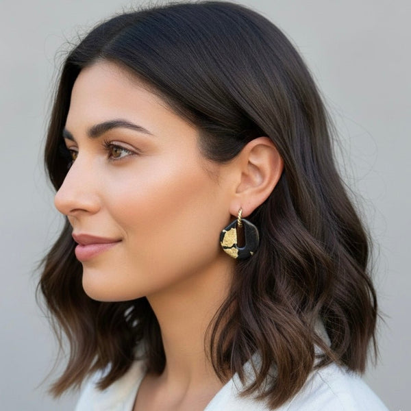 Orecchini a cerchio oro - BLENDA - Duestelle Italia