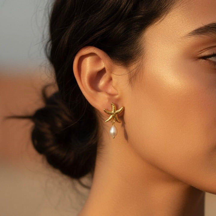 Orecchini Stella Marina Cetara Breeze - Duestelle Italia