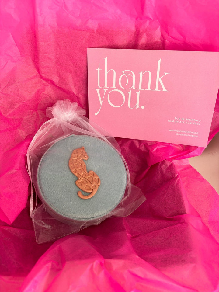 Portagioie da viaggio Wild Love Sky Blue - Duestelle Italia