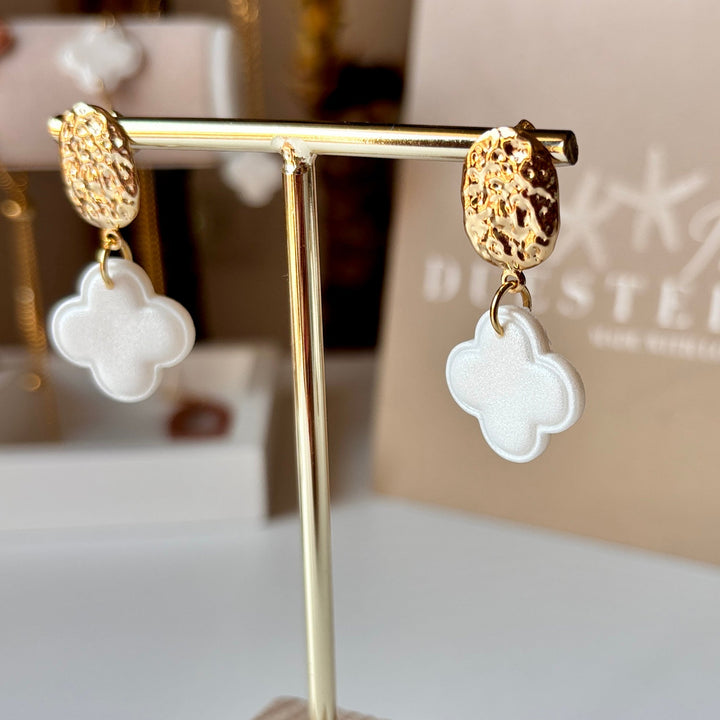 PURE CLOVER - DROP EARRINGS - Duestelle