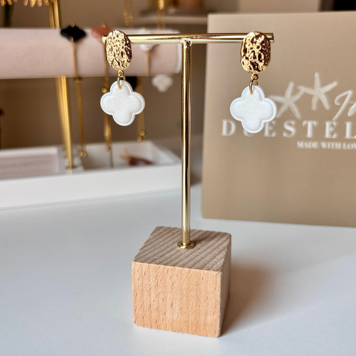 PURE CLOVER - DROP EARRINGS - Duestelle