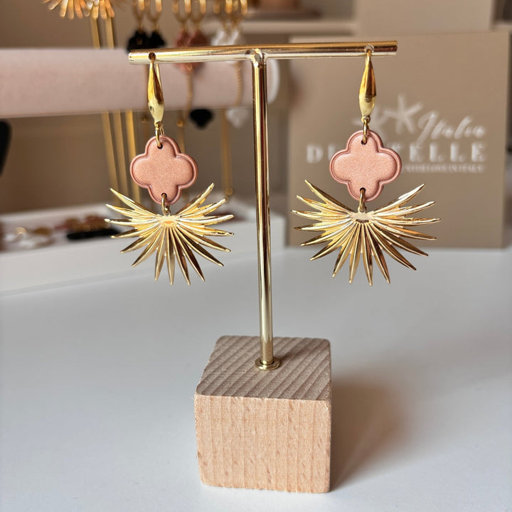 PURE CLOVER - STATEMENT EARRINGS - Duestelle