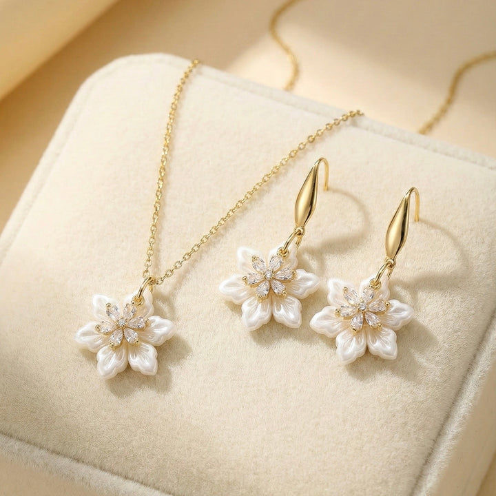 Set Fjora - Collana e orecchini - Duestelle Italia