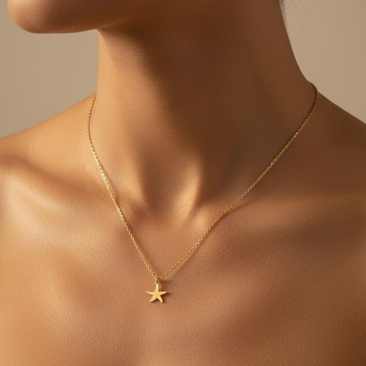 STELLA MARIS - Collana Stella Marina oro - Duestelle Italia