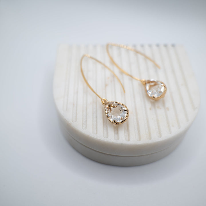 Crystal Drop 18K Gold Plated - Duestelle