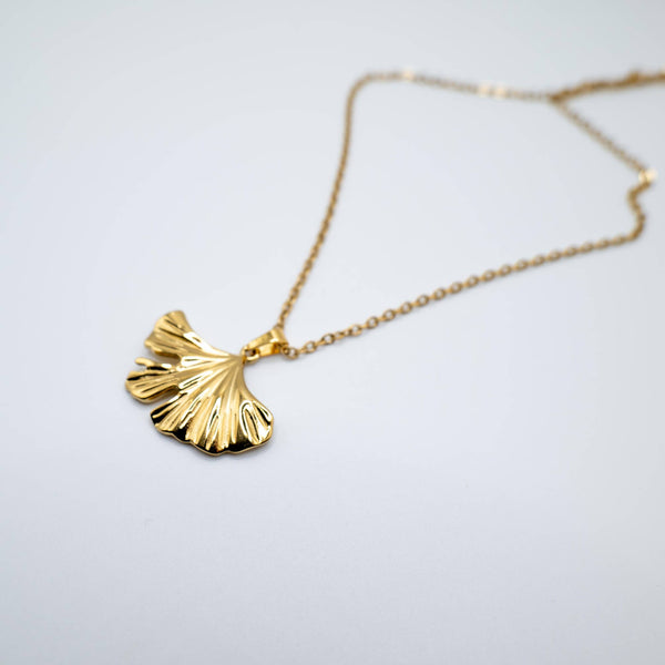 Ginkgo - collana 18k gold plated - Duestelle