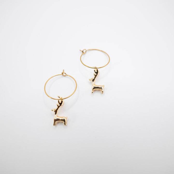 RENNA - orecchini 18k gold plated - Duestelle