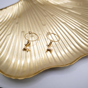 RENNA - orecchini 18k gold plated - Duestelle